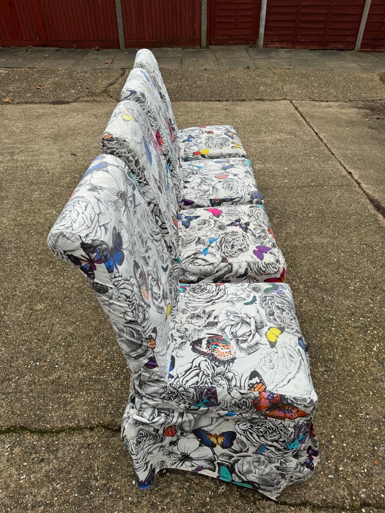 Four Dining Chairs with Removable Cover