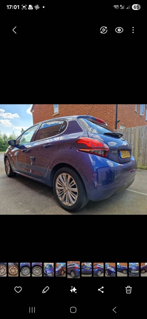 Peugeot, 208, Hatchback, 2016, Manual, 1199 (cc), 5 doors