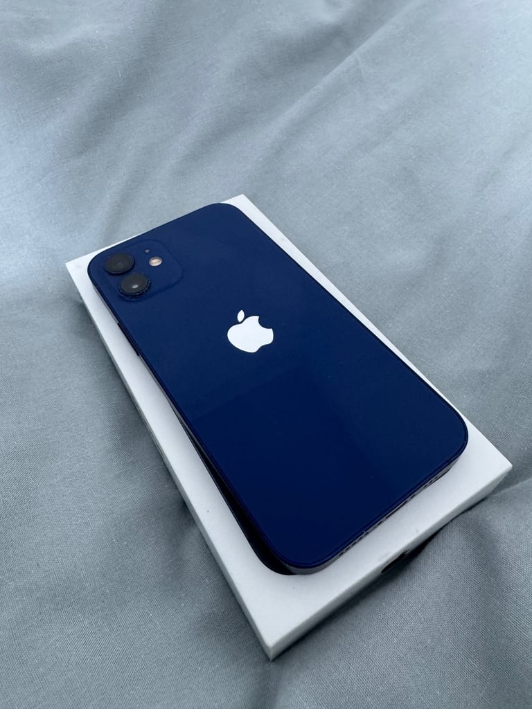 iPhone 12 blue 64GB unlocked to all network 