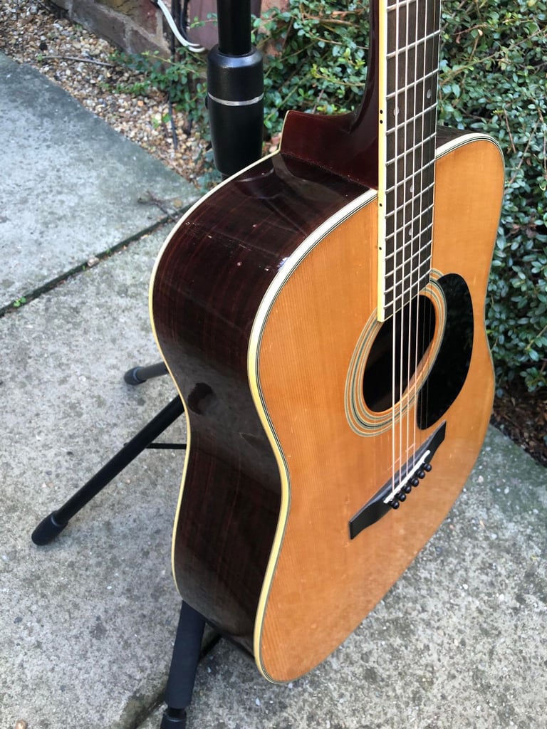 Fender F-85 vintage acoustic guitar (made in Japan, 70s)
