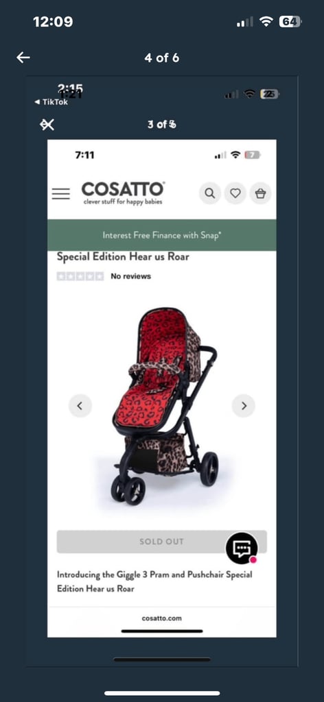 Paloma faith cosatto limited edition pram 