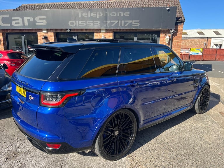 2017 Land Rover Range Rover Sport 5.0 V8 SVR Auto 4WD Euro 6 (s/s) 5dr ESTATE Petrol Automatic