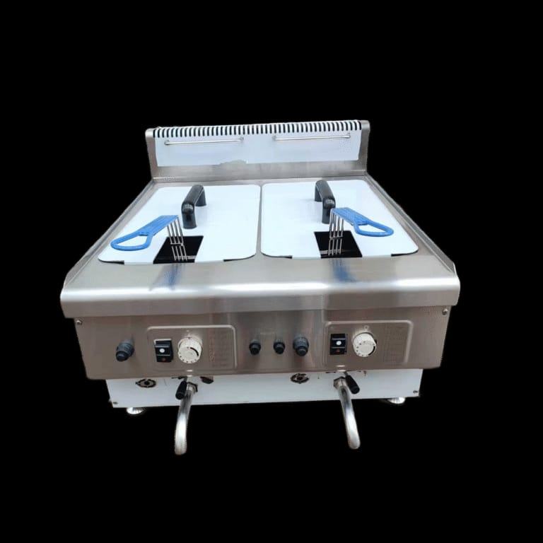 Commercial gas lpg tabletop fryer catering equipment restaurants trailer kitchen items 