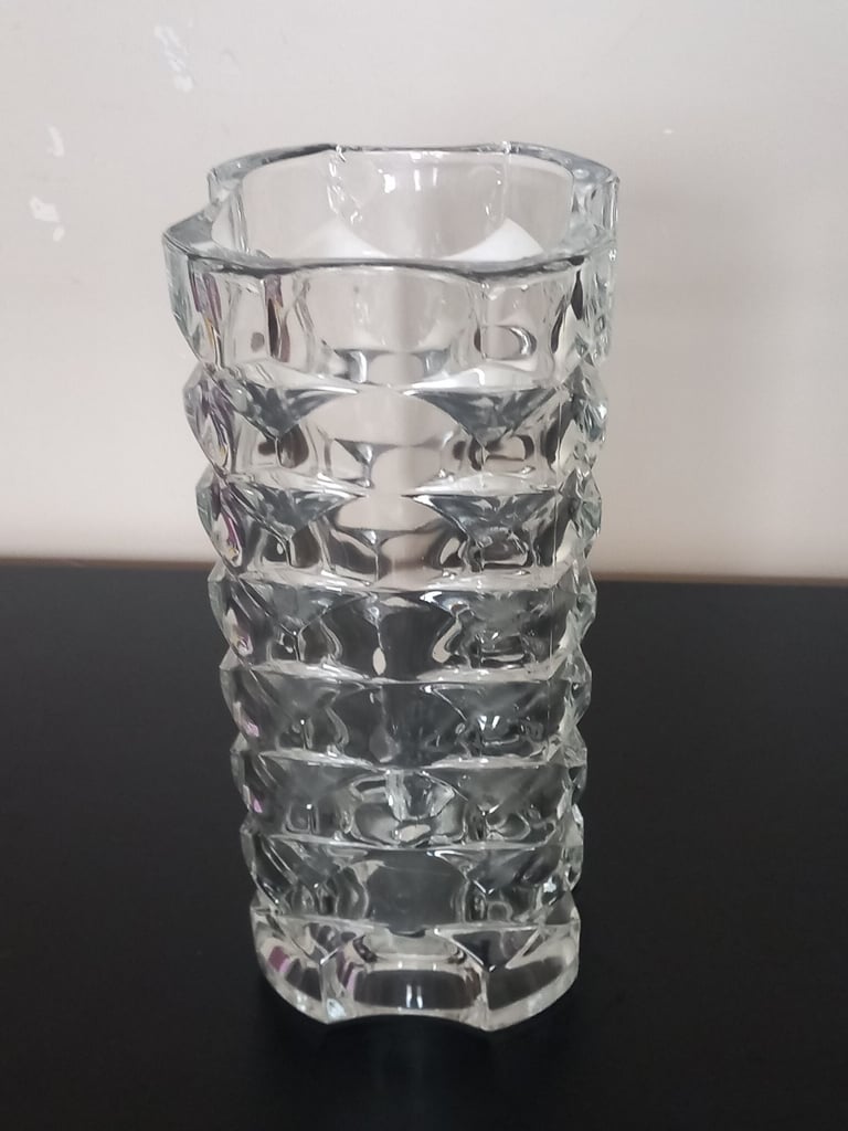 image for 1970 french Luminarc Vase beautiful Christmas present 