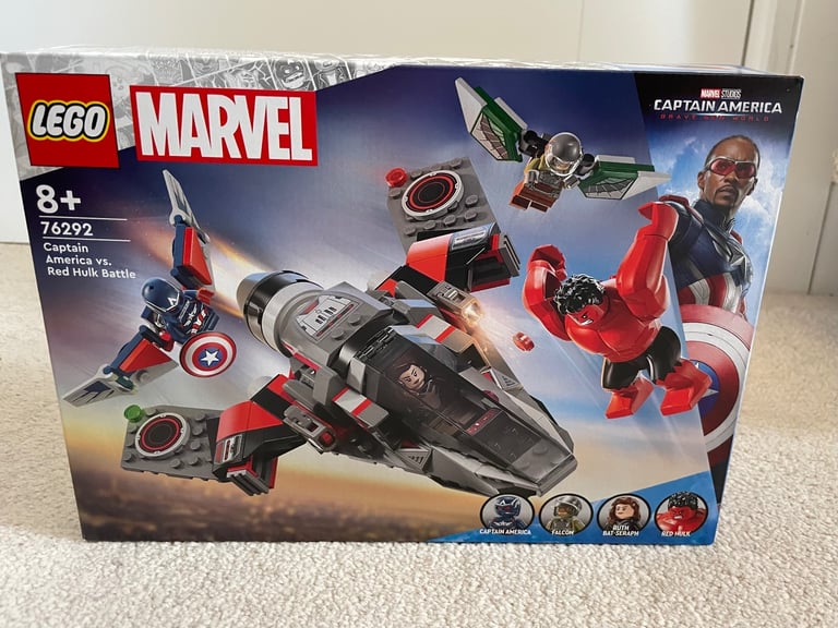 image for LEGO 76292 Marvel Captain America vs. Red Hulk