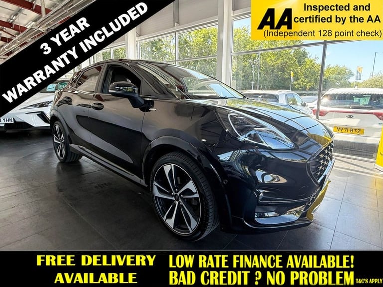 image for 2020 Ford Puma 1.0T EcoBoost MHEV ST-Line X First Edition Plus SUV 5dr Petrol Manual Euro  HATCHB...