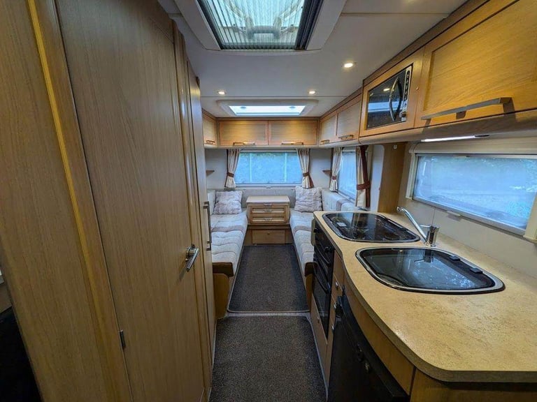 Elddis Autoquest 140, 2012/12, FSH, 2 berth, end lounge July 2025 Hab check 25 HPI clear