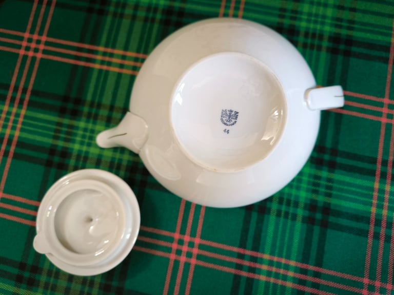 Vintage mid-century Czech Moritz Zdekauer Tea Set - c1950