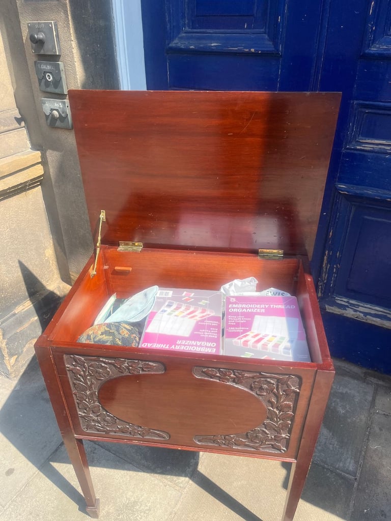 Mahogany Storage /Sewing Box - Good quality