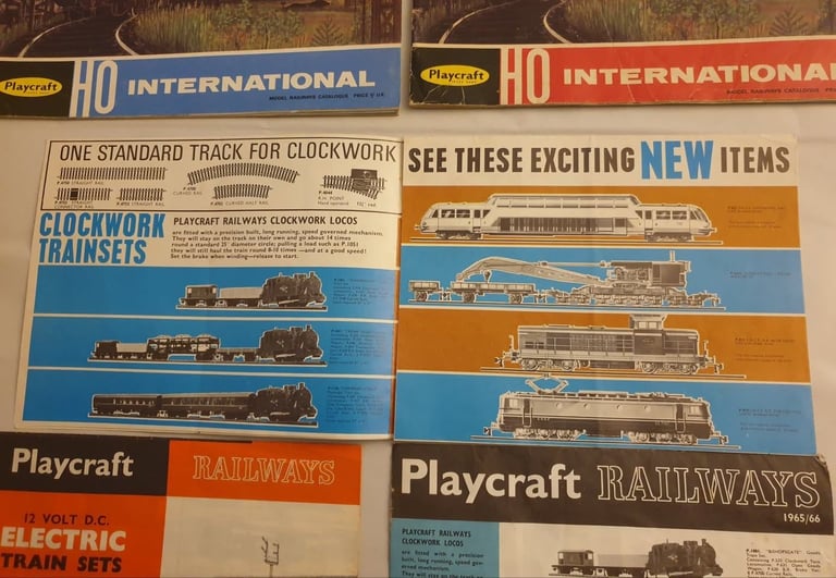 Playcraft International model railways Catalogues 