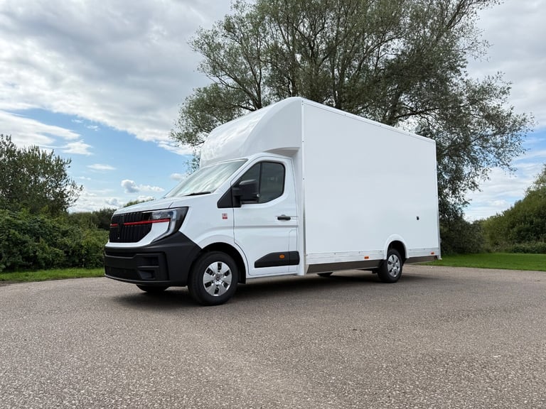  Renault Master 3.5T dCi 150 Platform Cab Red Lowloader Luton Platform Cab  Diesel Manual