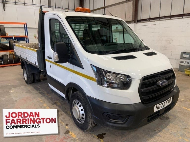 2022 72 reg FORD TRANSIT EURO 6 ALLOY BODY RWD DRW SINGLE CAB TIPPER **AIR-CON**