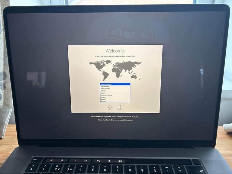 2019 Space Grey Apple MacBook Pro 16inch