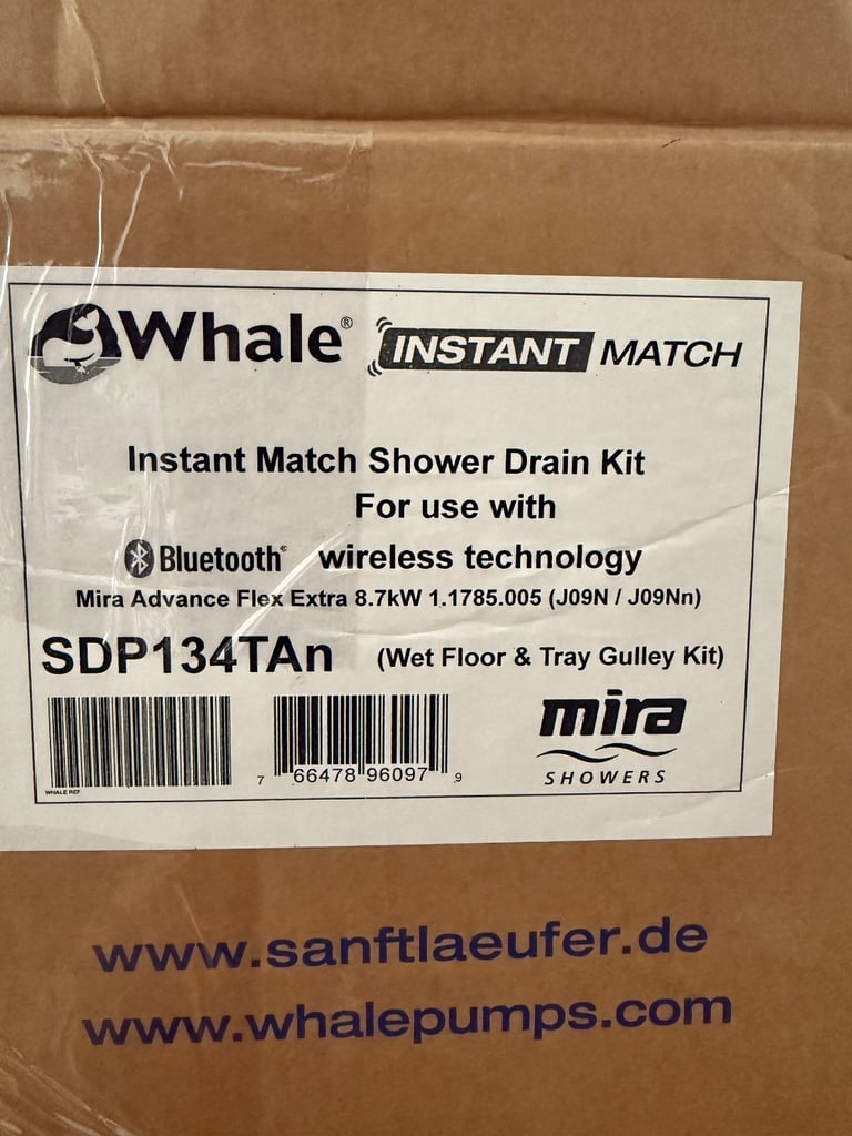image for Instant Match Shower Drain Kit