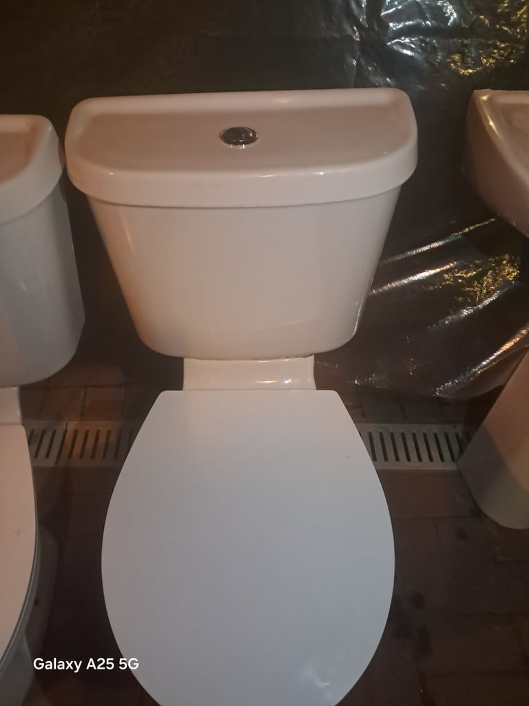 image for Toilet,  basin , taps , toilet seat 