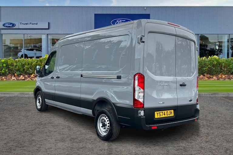 2024 Ford Transit 350 Leader L3 H2 LWB Medium Roof FWD 2.0 EcoBlue Hybrid 130ps, LANE DEPARTU Pan...