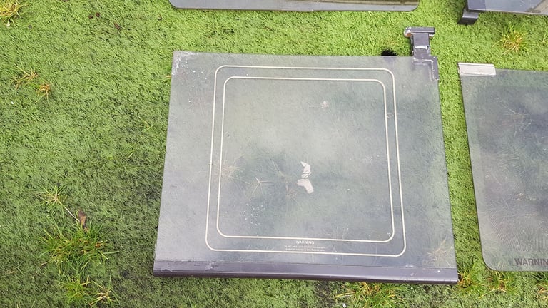 Glass hob lid / cover for camper caravan motorhome or boat.