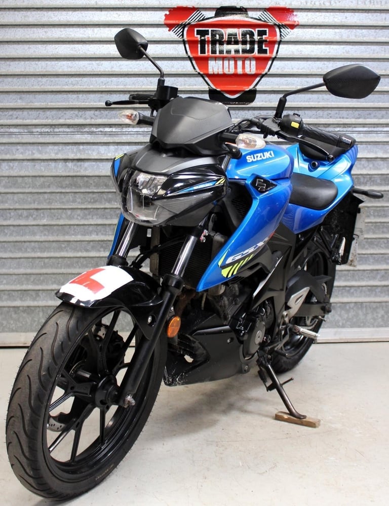 2020 70 SUZUKI GSX-S125 GSXS 125 BLUE NEW MOT LEARNER LEGAL HPI CLEAR TRADESALE