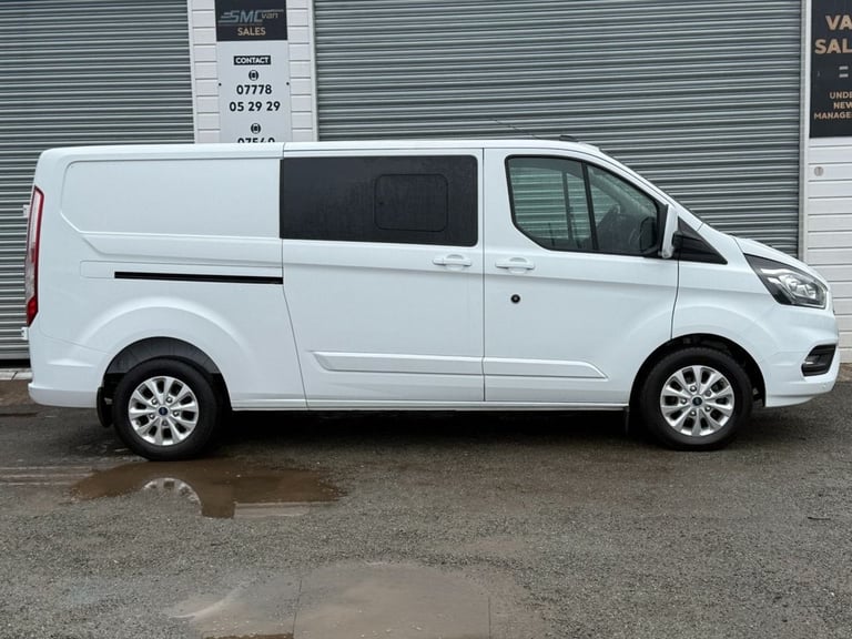 2022 Ford Transit Custom 2.0 EcoBlue 130ps Low Roof D/Cab Limited Van PANEL VAN DIESEL Manual
