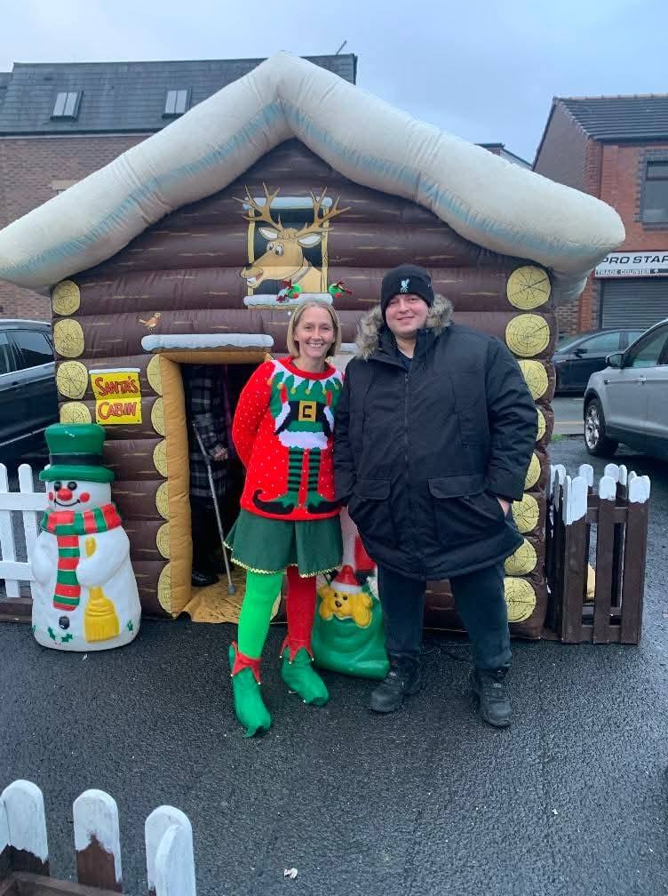 Santa's Grotto Heavy duty Inflatable 