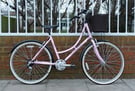 Ammaco Classique lovely ladies womens girls pink bike with cute bell and led lights