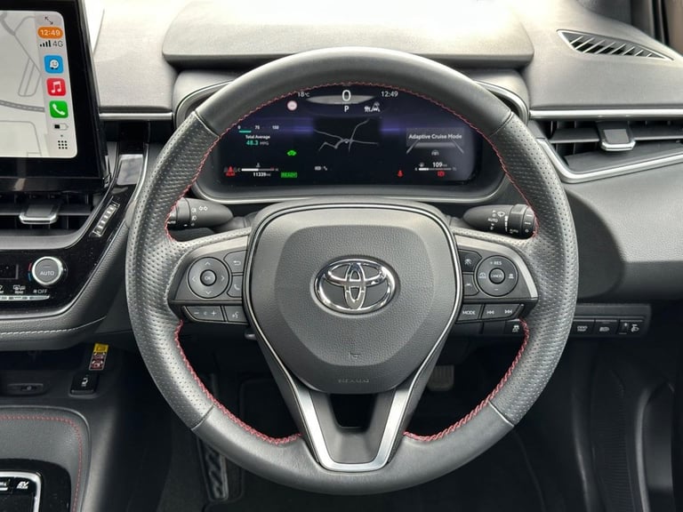 2024 Toyota Corolla 2.0 VVT-h GR SPORT Hatchback 5dr Petrol Hybrid CVT Euro 6 (s/s) (196 ps) Hatc...