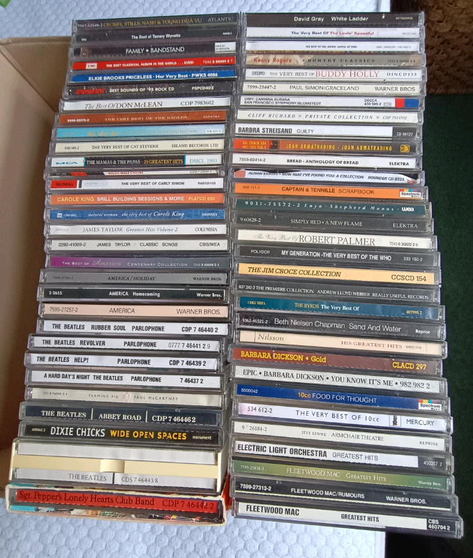 image for Pop Music CD Collection - Various Artists - 60 CDs