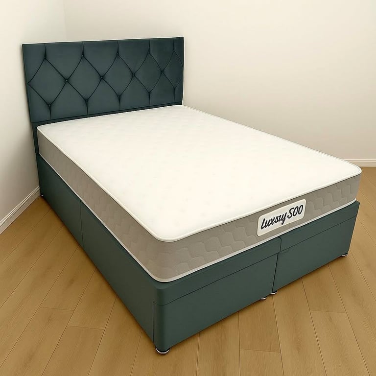 Brand new Beds Double Divan bed With Mattress !! order Now 
