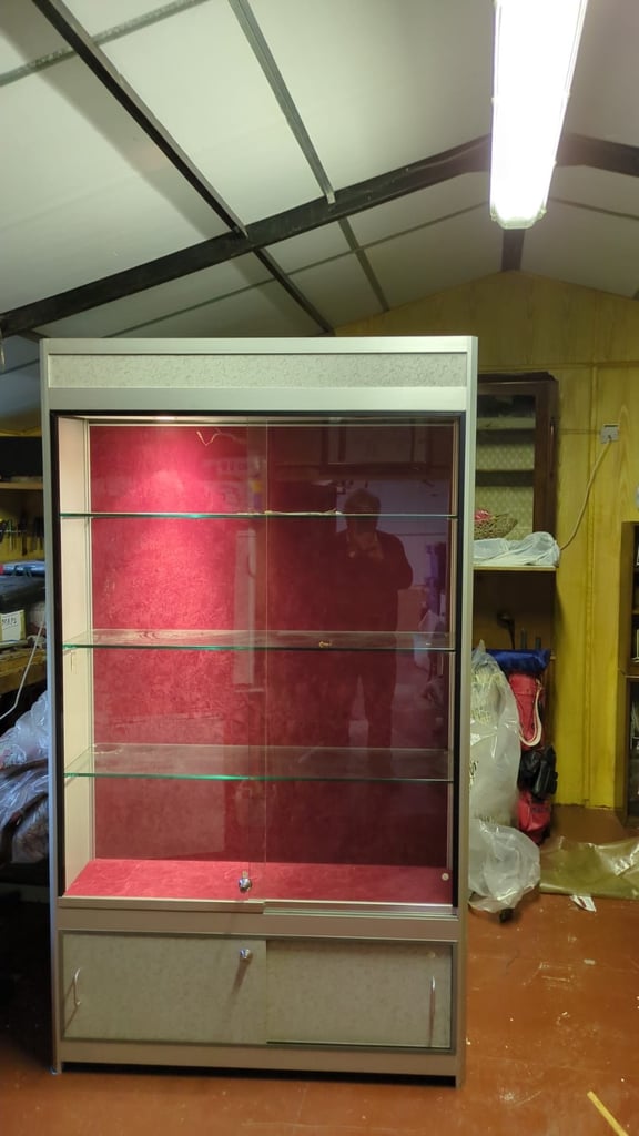 image for Lockable display cabinet 