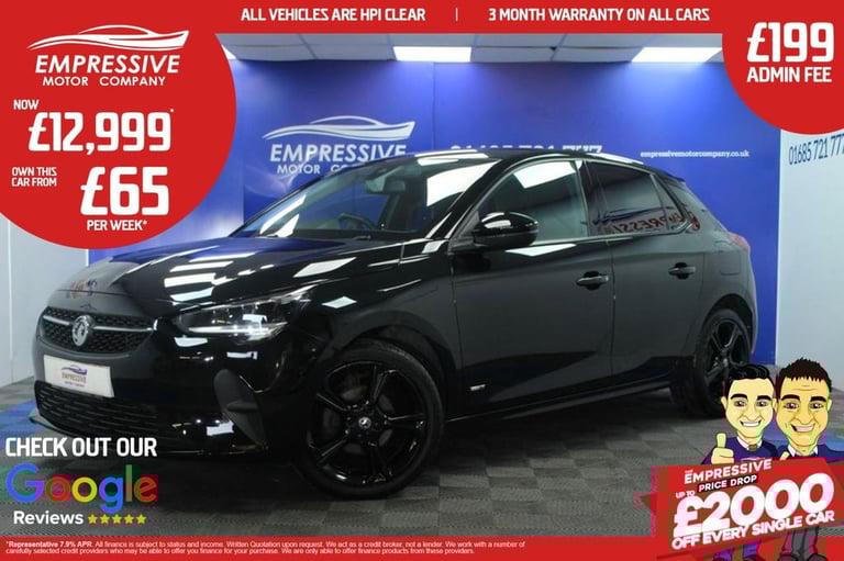 image for 2021 71 VAUXHALL CORSA 1.2 GRIFFIN HATCHBACK 5DR PETROL MANUAL EURO 6 (75 PS)