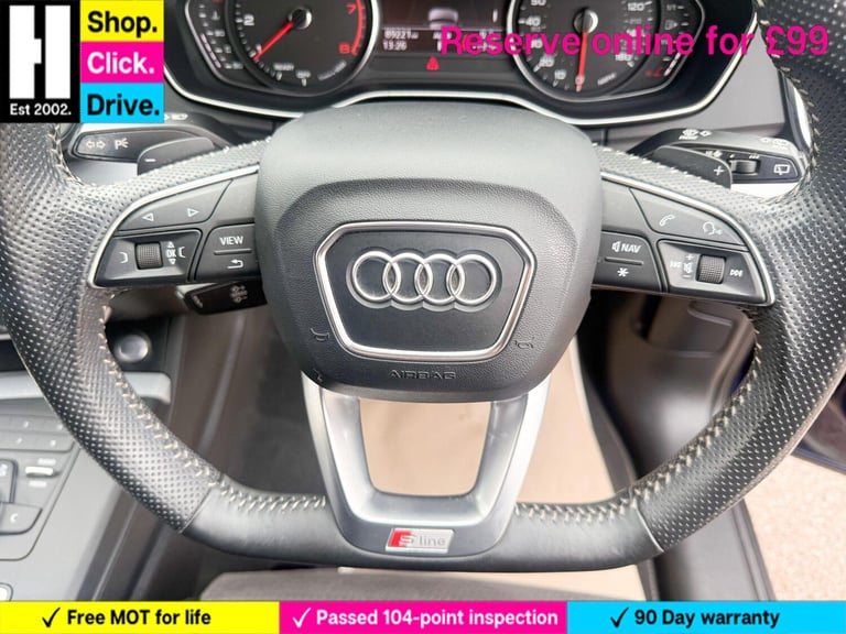 2017 Audi Q5 2.0 TFSI S line S Tronic quattro Euro 6 (s/s) 5dr ESTATE Petrol Automatic