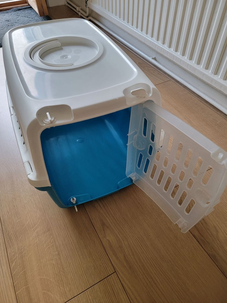 Cat Carrier Puppy Portable Travel Box Vet Carrying Case Pet