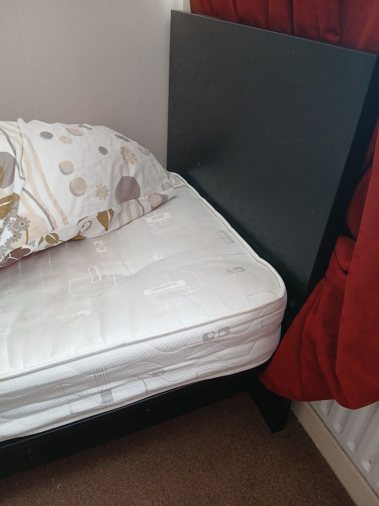 Single Ikea bed delivery available 