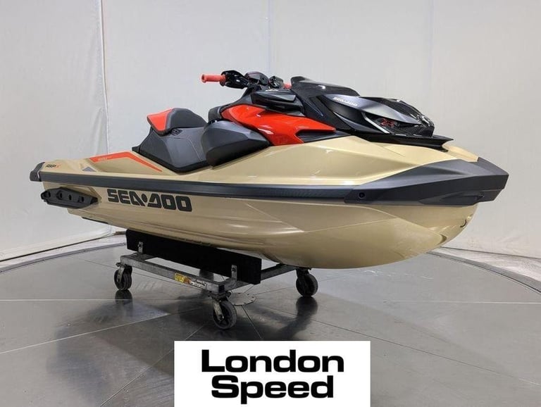 Sea-Doo RXP-X RS 325 (Tech Package) — Metallic Tan / Lava Red