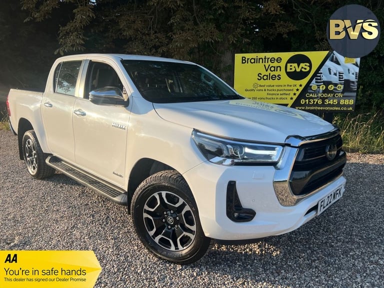 2022 Toyota Hilux 2.4 D-4D Invincible Pickup Double Cab 4dr Diesel Auto 4WD Euro 6 (s/s) (150 PIC...