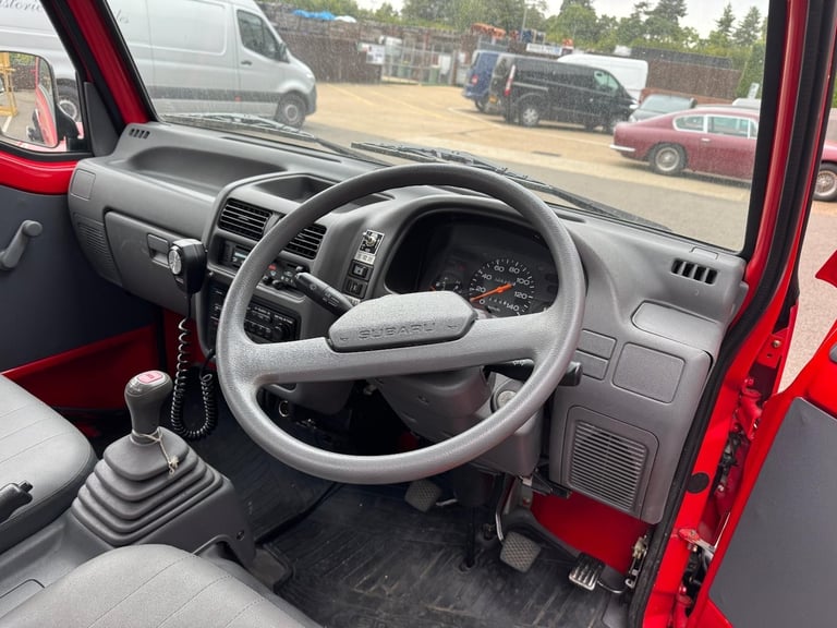 Subaru Sambar Dias Wagon 4WD Micro Fire Engine 1993 Model Paddock Yard Vehicle 