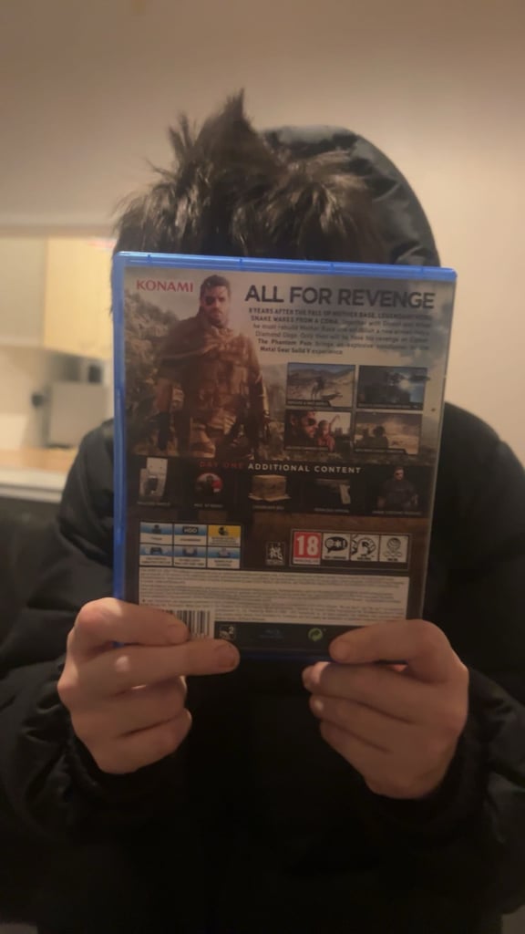 The phantom pain PS4 game