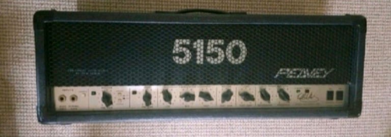 PEAVEY 5150 valve amp EVH head . Mesa Orange Diezel Marshall Laney PRS