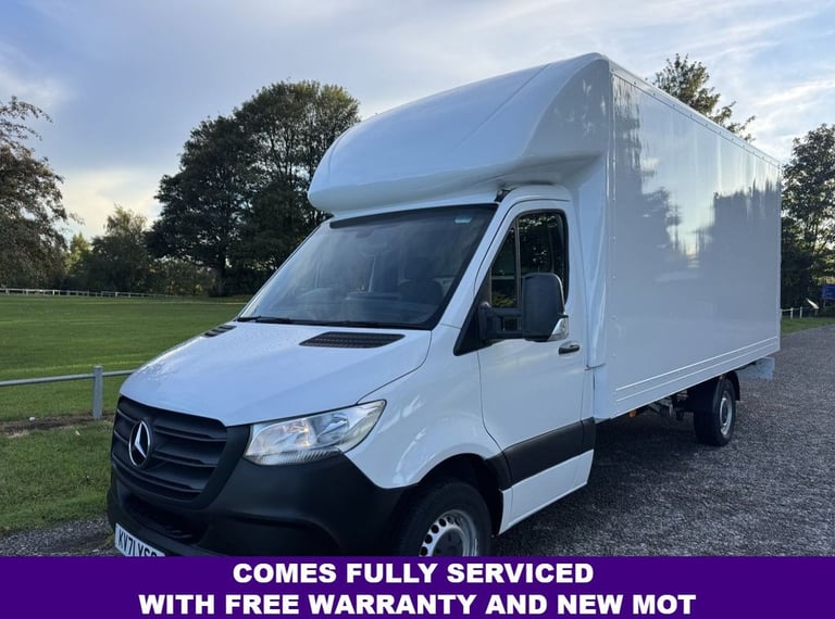 2022 Mercedes-Benz Sprinter 2.0 315di 3.5t. LWB 4.7m. Luton Box Van Diesel Euro 6 150ps Luton Van...