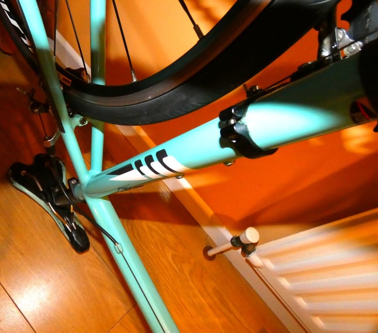 Bianchi road bike.