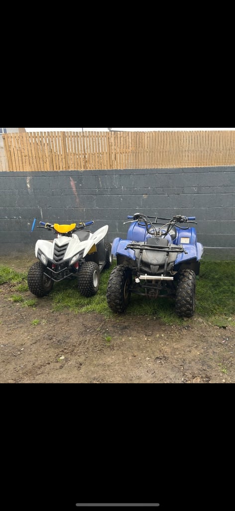 🔥2 Quads – All Running & Ready for Fun! (Yamaha, Suzuki, Quadzilla)