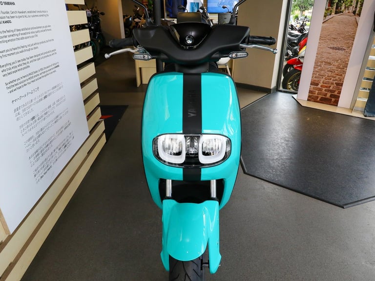 IN STOCK NOW! - NEW Yamaha NEO's Electric Scooter. (Aqua) £3,100 On The Road