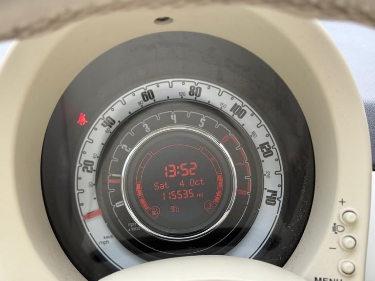 2009 Fiat 500 1.2 Lounge Euro 5 (s/s) 3dr HATCHBACK Petrol Manual