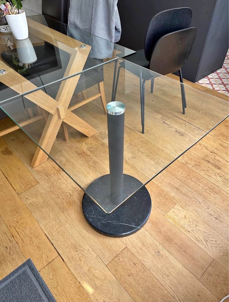 John Lewis Glass Dining Table