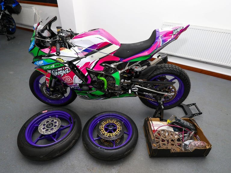 2024 Kawasaki Ninja ZX-4RR Junior Supersport Race Bike. MSS Built. £10,995
