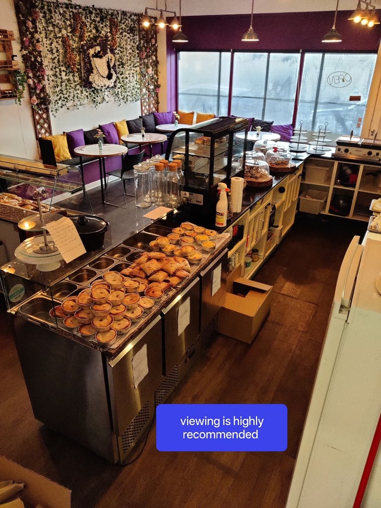 Shop TO LET Cafe Bakery Dessert Food Business for Rent KIRKCALDY CENTRAL