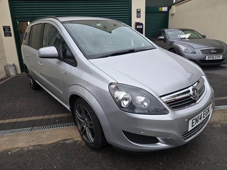 2014 Vauxhall Zafira 1.8 16V Exclusiv Euro 5 5dr MPV Petrol Manual