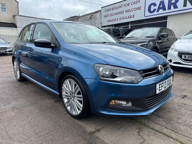 2013 Volkswagen Polo 1.4 TSI BlueMotion Tech ACT BlueGT Euro 5 (s/s) 5dr HATCHBACK Petrol Manual