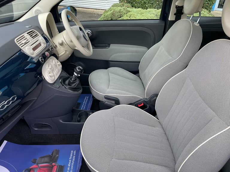 2012 Fiat 500 1.2 Lounge Hatchback 3dr Petrol Manual Euro 4 (69 bhp) Petrol