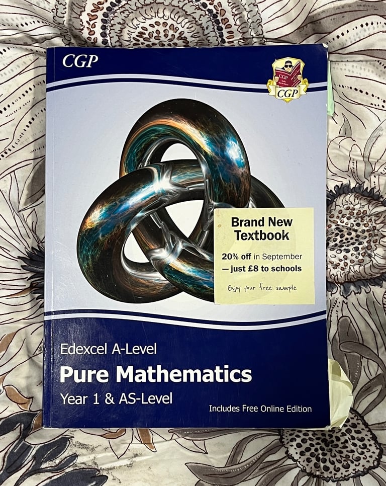 image for Pure Mathematics Edexel A level book 